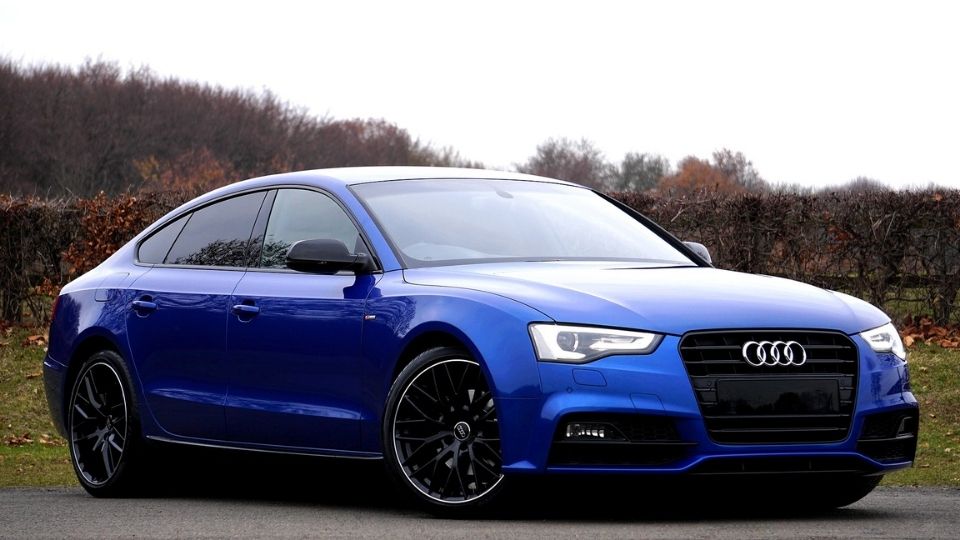 Blue Audi - serviced by Prestige Car Auto in Moorabbin